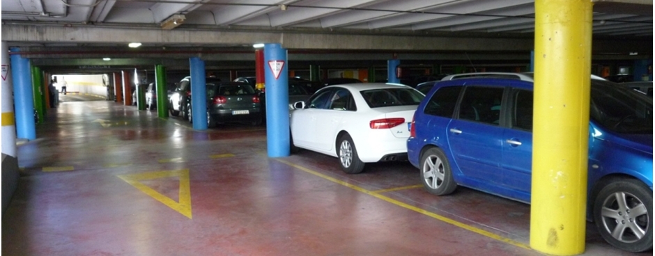 12 aparcamientos a su disposición en la ciudad de Murcia